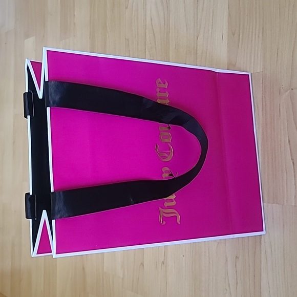 JUICY COUTURE 11.5" X 8.5" X 4" Paper Shopping Bag, Gift Bag - Picture 3 of 5